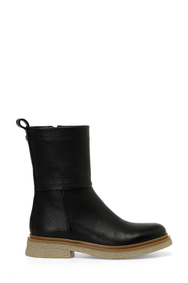 Nine West Ankle Boots Black Flat Trendyol