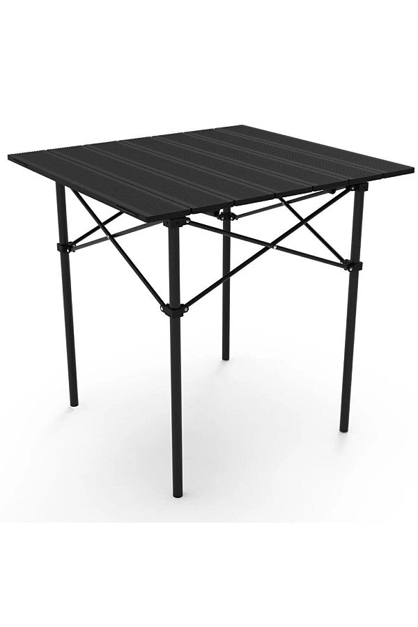 Celina-Askamp Folding Camping and Picnic Table with Stretch Blocking Roll Bar Support (with Carrying Bag) 1