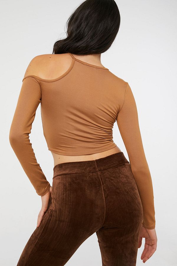 Ardene-Long Sleeve Asymmetric Top 1