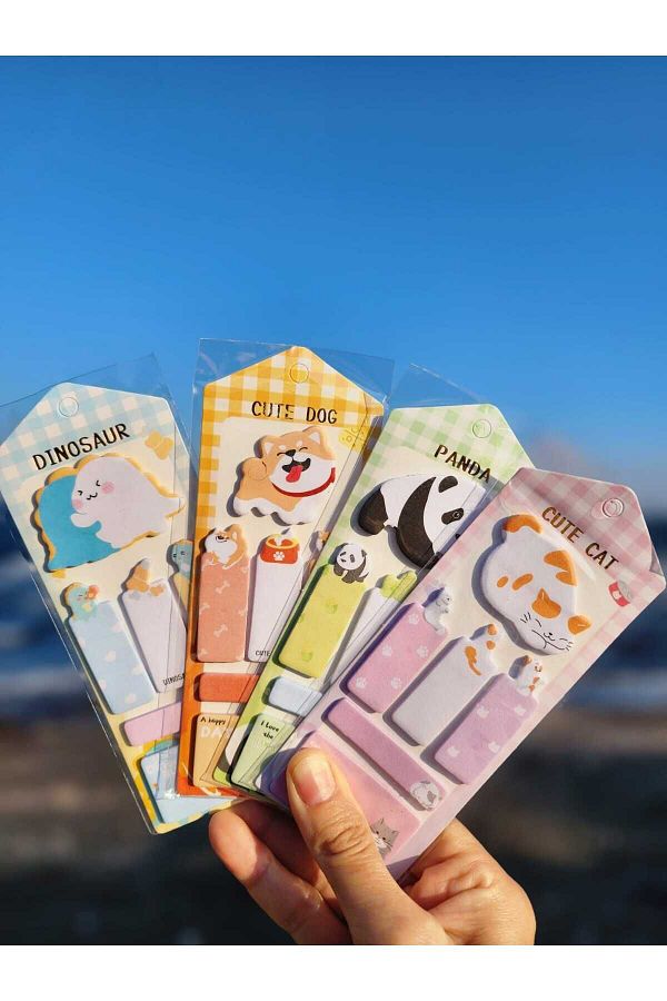 Rota Hediyelik-Cute Panda Post it Note Paper Marker Index Sticky Note Paper Label Book Marker 1 Piece 1