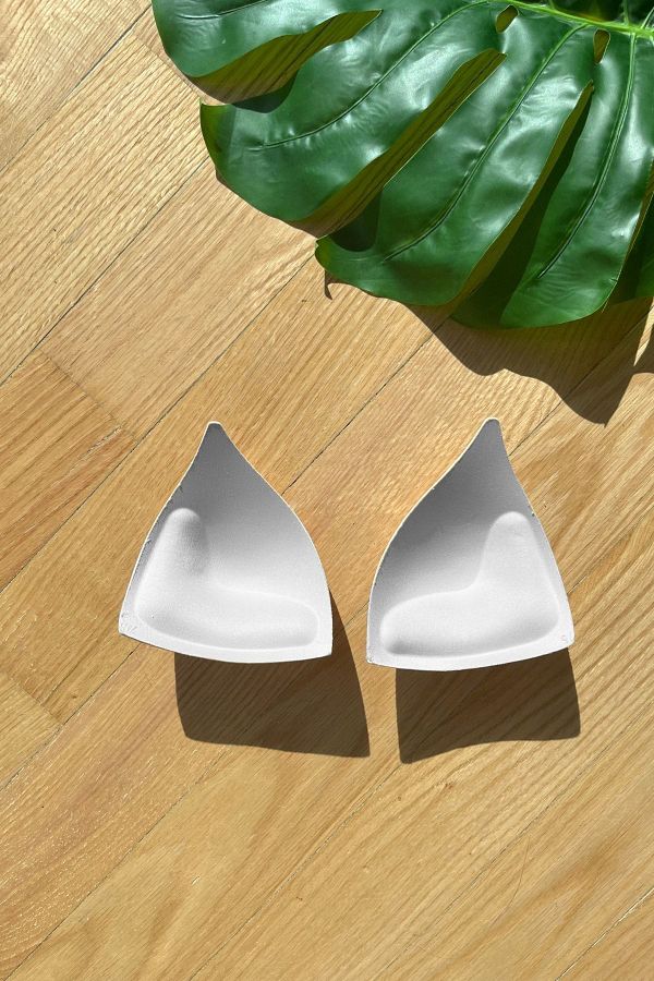 CUPSEA-Push Up Triangle Padding για Μαγιό & Μπικίνι Λευκό 1