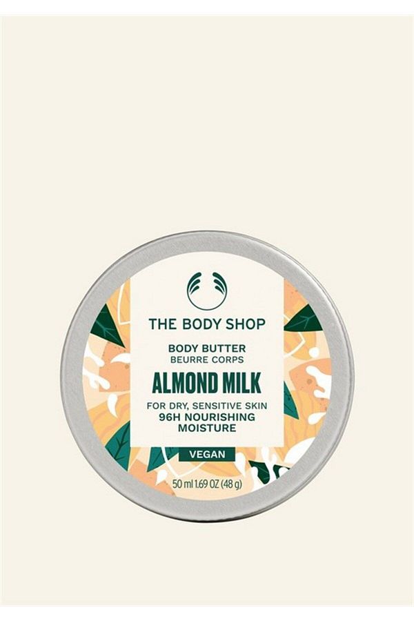THE BODY SHOP-Mandelmilch-Körperbutter-Körperfeuchtigkeitscreme 50 ml 1
