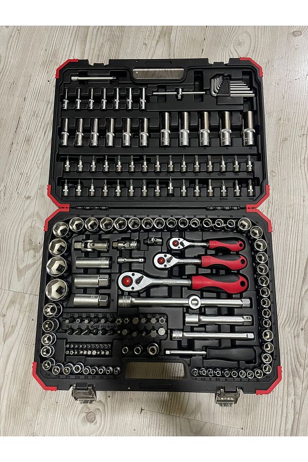 Gedore-مجموعة مفاتيح ربط نهاية R4560/3172 بت - 1/4 بوصة - 3/8 بوصة - 1/2 بوصة 172 قطعة مصنوعة في ألمانيا 1