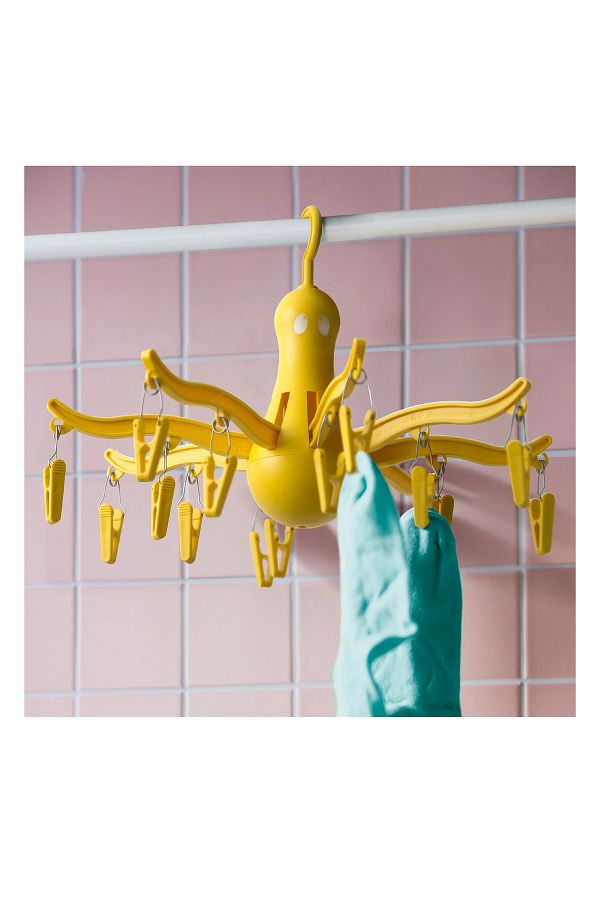 IKEA Yellow Pressa Clothes Drying Rack 16 Pegs Trendyol