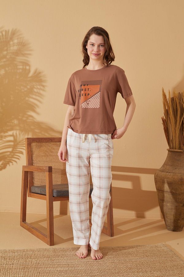 PEKTEN M Basic Pajama Set Trendyol