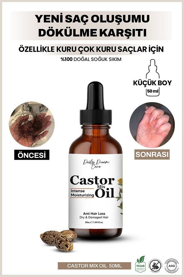 True Bee-Daily Dream Series |   Anti-Spill Castor Complex Oil with Intensive Moisturizing Effect 50 ml 1