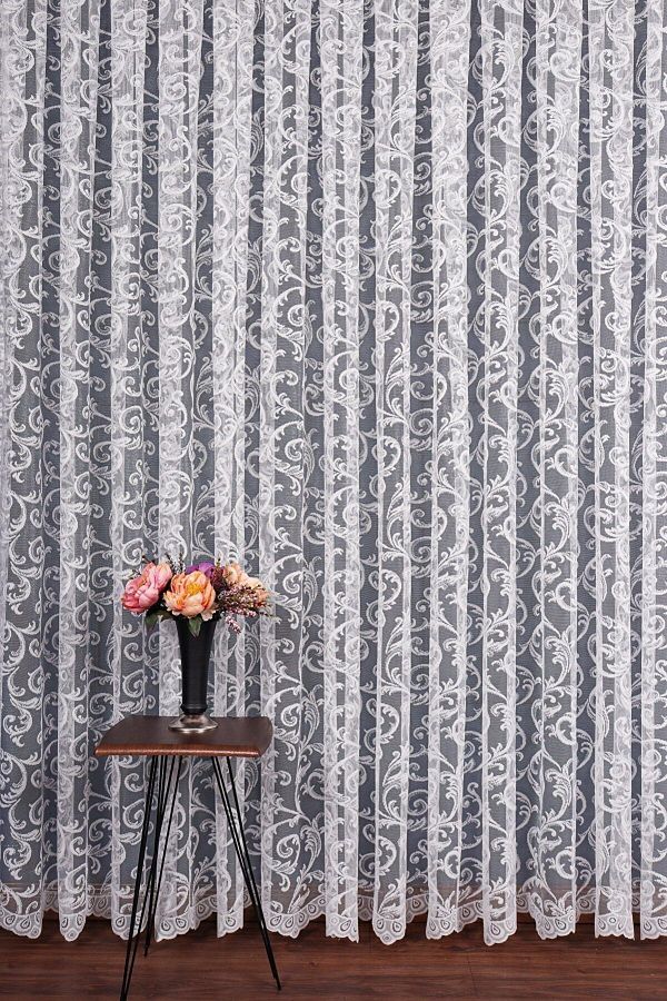 elision home-Shawl Pattern Don't Want Iron Extraphore Sewn Drawstring Tulle Curtain 1stClassroom 1