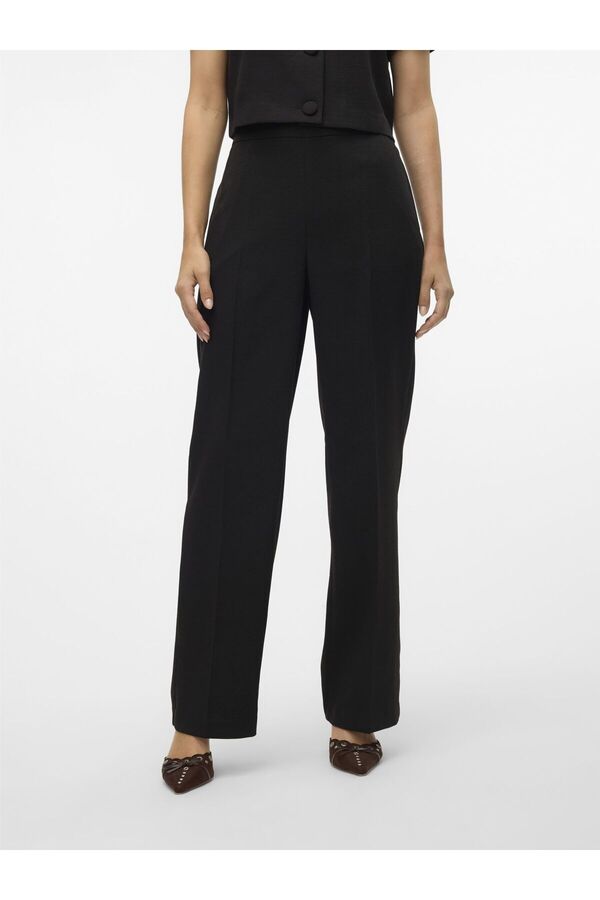 Vero Moda-Hose Vmeve Mittlere Taille Hose 1