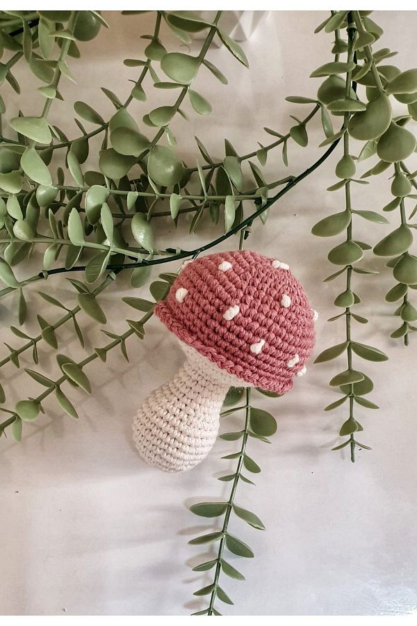 AFRALYAHOME-Baby Gift, Amigurumi Organic Knitted Toy Maracas Rattle Baby Room Decor 1