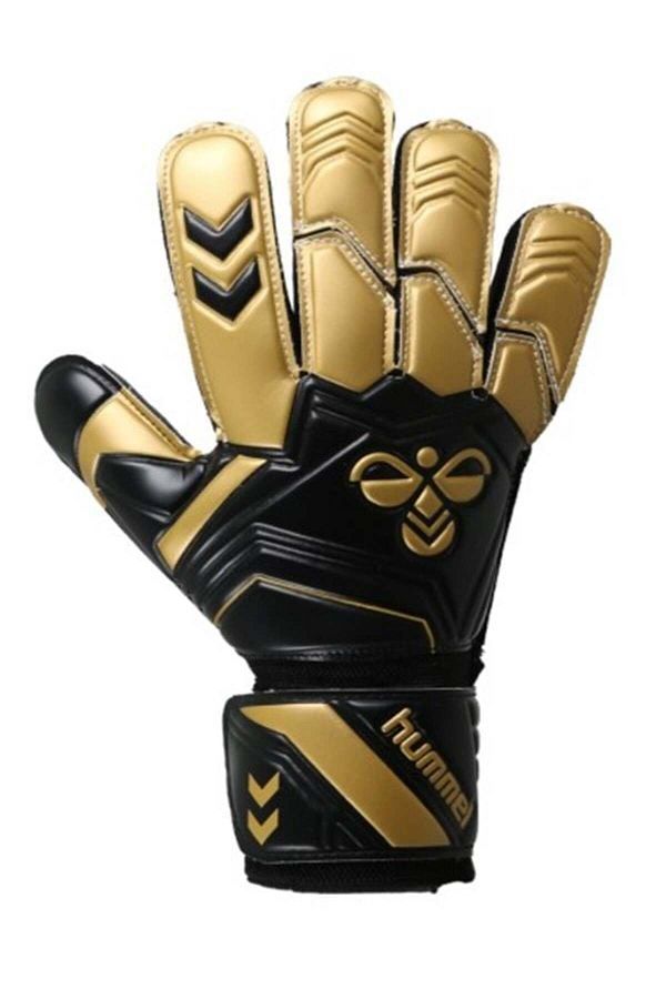 Black and gold goalie gloves shop