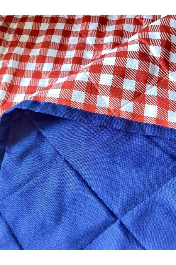 HOLLYHOME Zippered Picnic Blanket Beach Blanket with Bag Luxury Blanket Waterproof Lined Base 140x170cm Trendyol