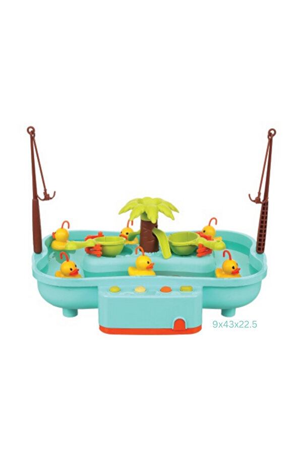 oydaş oyuncak El Ve Göz Kordinasyon Geliştirici Müzikli Hafif Dalgalı Suda Pilli Havuzlu Ördek Yakalama Oyun Seti