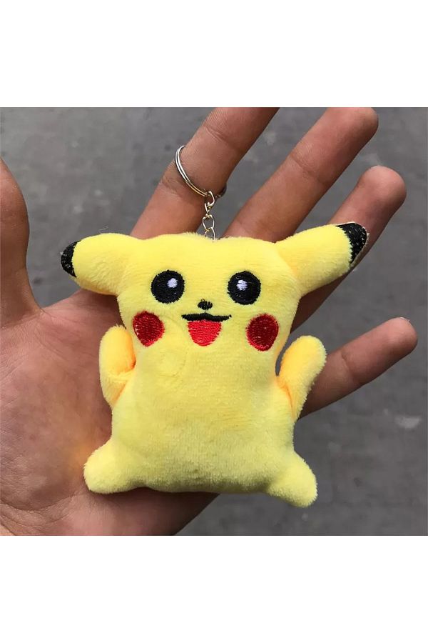 Pikachu plush keychain online