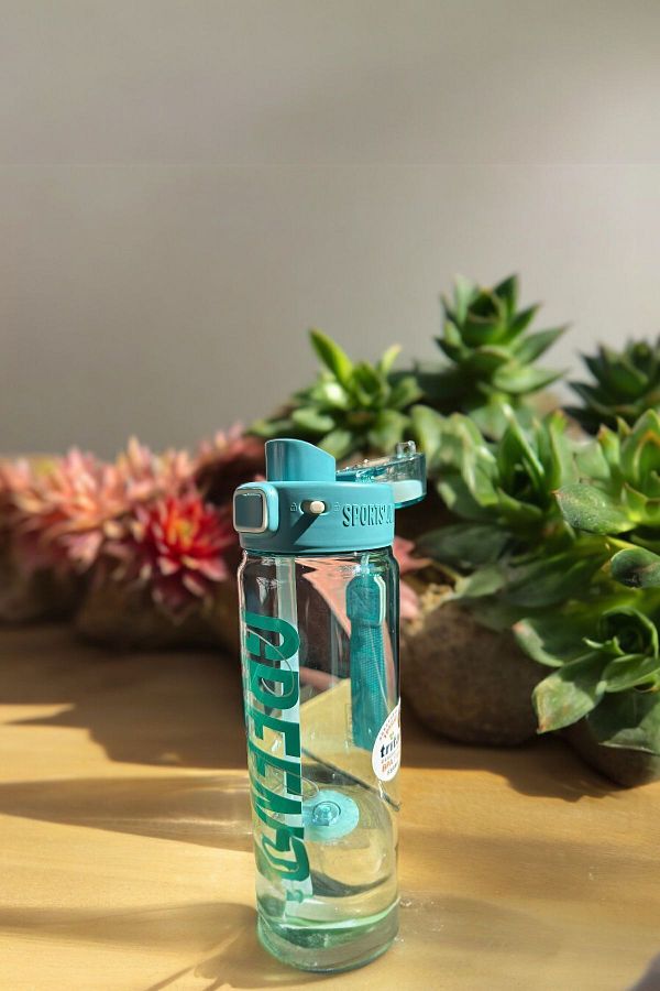YDGR-750 ml Tritan BPA-Free Bottle - With and Without Straw, Eco-Friendly and Practical Use 1
