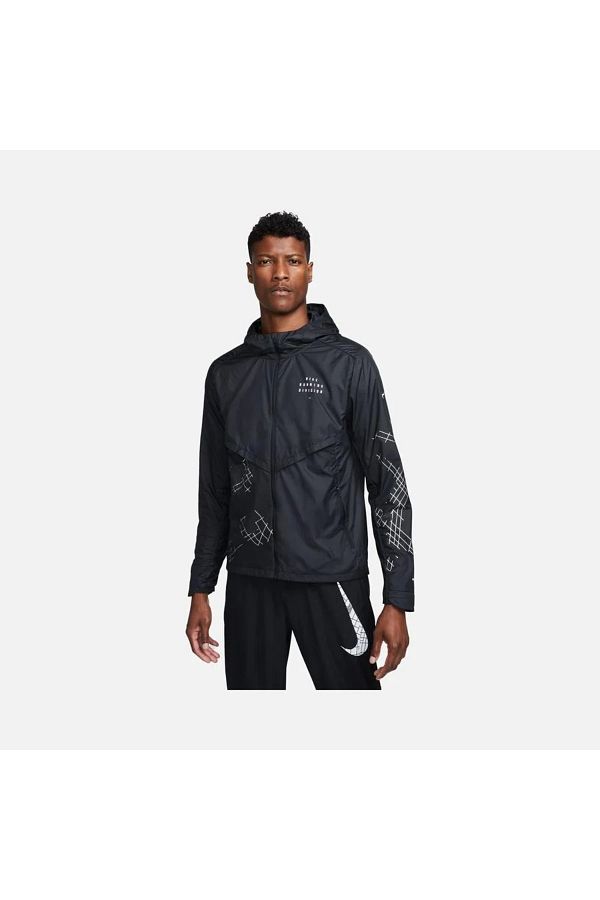 Nike Men s Storm Fit Run Division Flash Jogging Hoodie Full Zip Jacket Trendyol