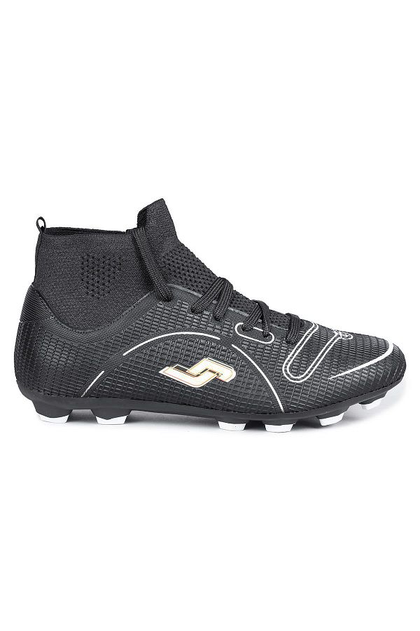Jump 30201 Model Football Cleats with Black and White Socks Astroturf Shoes Trendyol