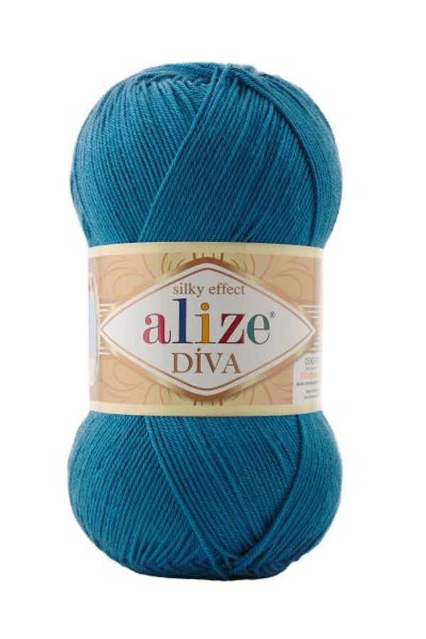 Alize-Diva Mercerized 5 pieces Thin String Summer Bikini Set - Knitted String 637 1