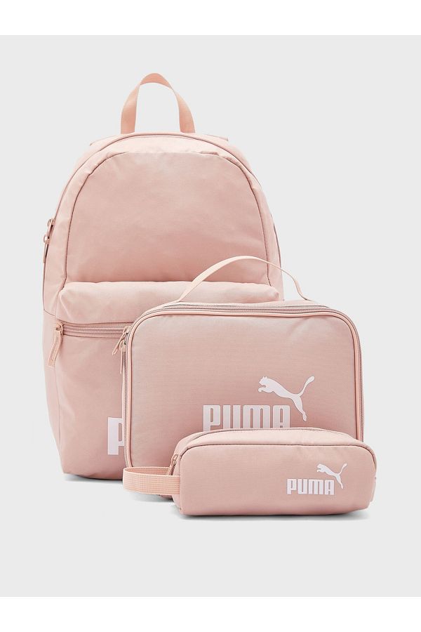 Puma Set of 3 Cat Logo Lunch Bag Pencil Pouch Backpack Trendyol