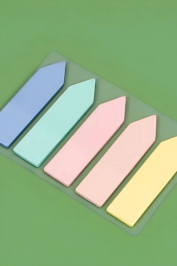 Siriderya-100 Transparent and Writable Sticky Notes Index - 1 Pack 1