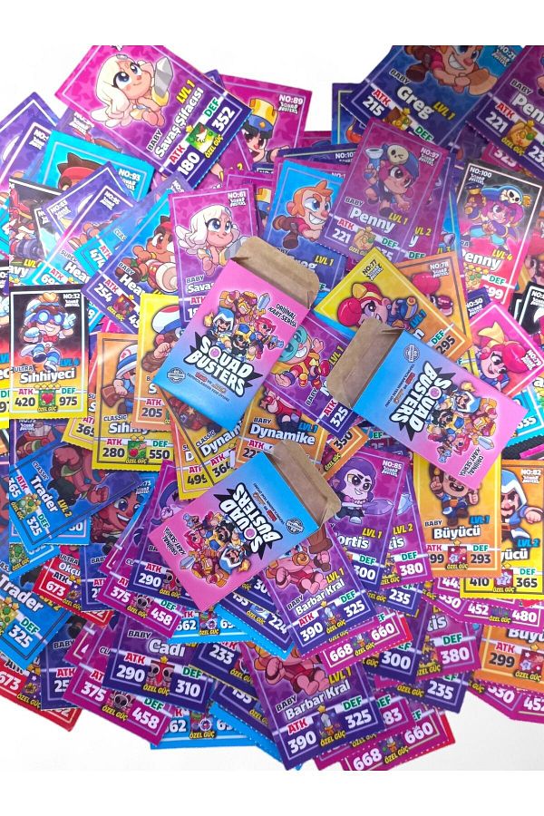 Redro Home-Squad Busters 6 Mini Box - 60 Game Cards Inside 1