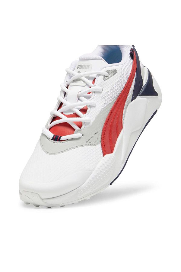 Puma red sneakers effect 2025