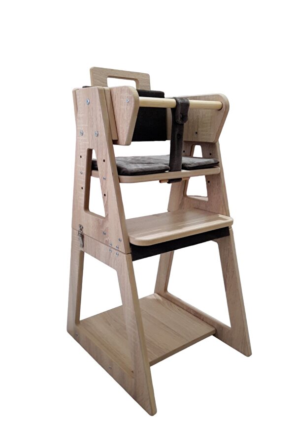 Enna Woden Mama Sandalyesi Ahşap Mama Sandalyesi Katlanır Mama Sandalyesi Oyun Etkinlik Masa Sandalyesi