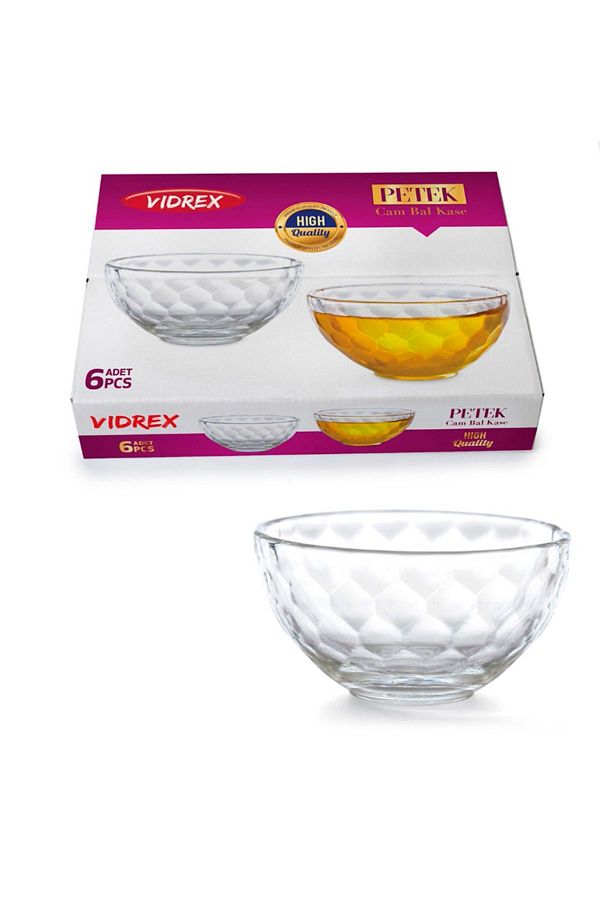 Vidrex-PETEK GLASS HONEY BOWL 1
