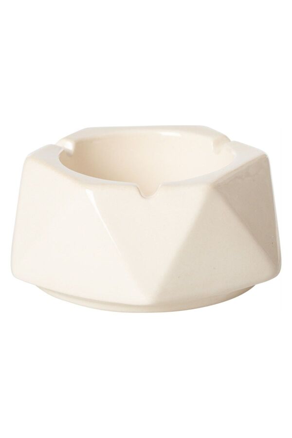 Mudo Home-White Luna Ashtray 1