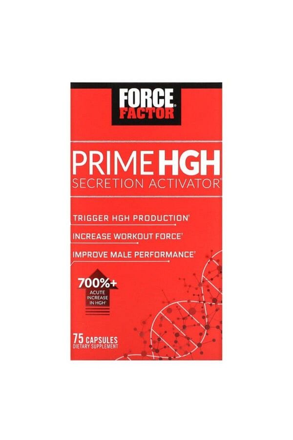 force factor-Prime Hgh + Niacin + Dopa mucuna Secretion Activator 75 Capsules 1