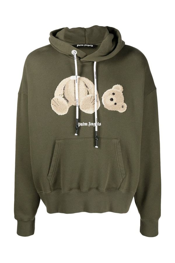 Palm Angels Teddy Bear Oversize Hoodie Trendyol