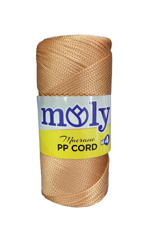Moly-Pp Cord بوليستر مكرامية Ip رقم: 4 200 جرام سلمون 1