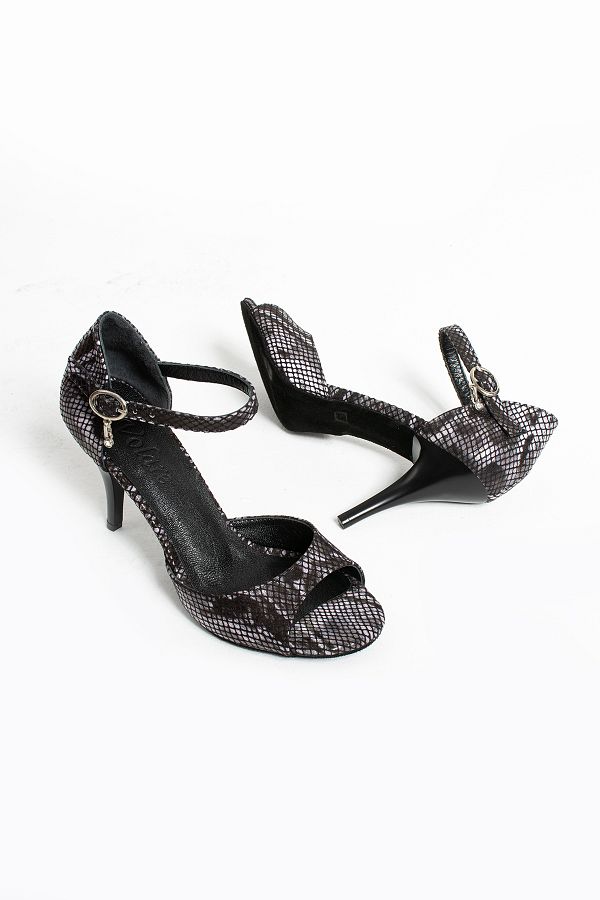 volarescarpe Tango Dance Shoes Women S Closed Back Genuine Suede Leather Dance Black Snake Trendyol