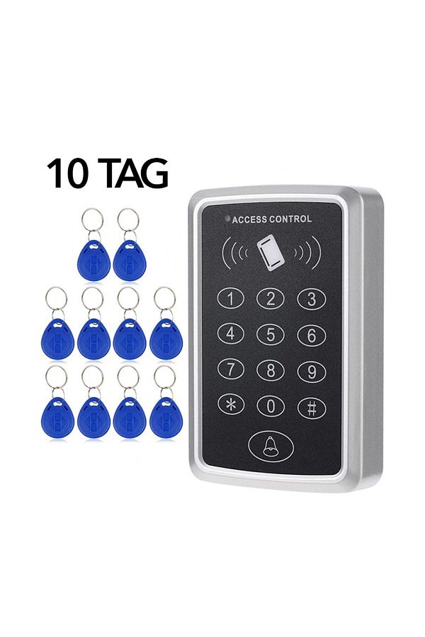 SONEX-Rfid Password Door Lock - Card Access Control Indicator System -10 Pieces Tag 1