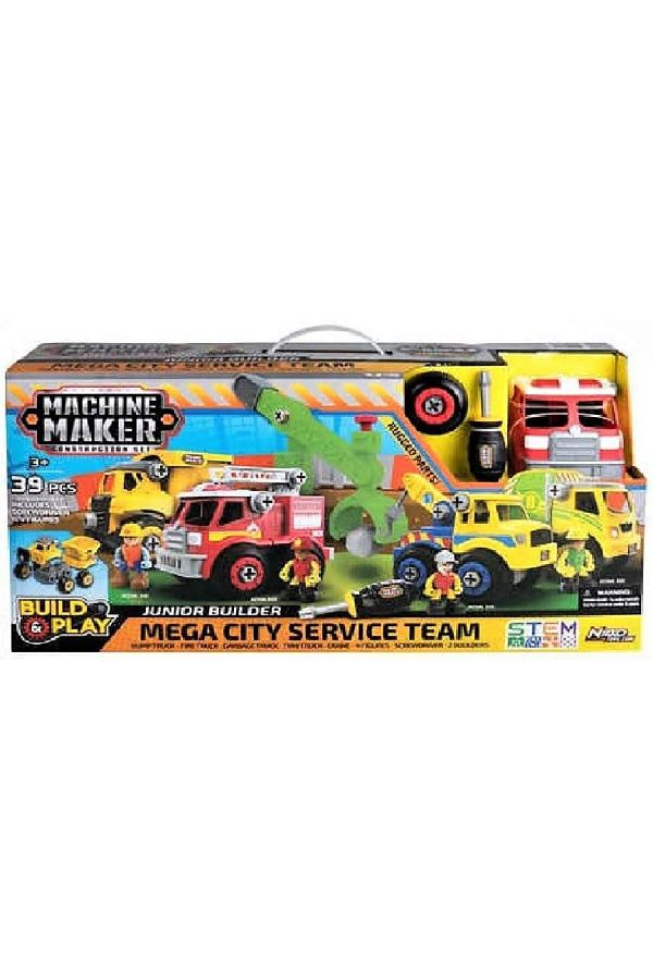 Nikko-Machine Maker - 39pc City Service Set 1