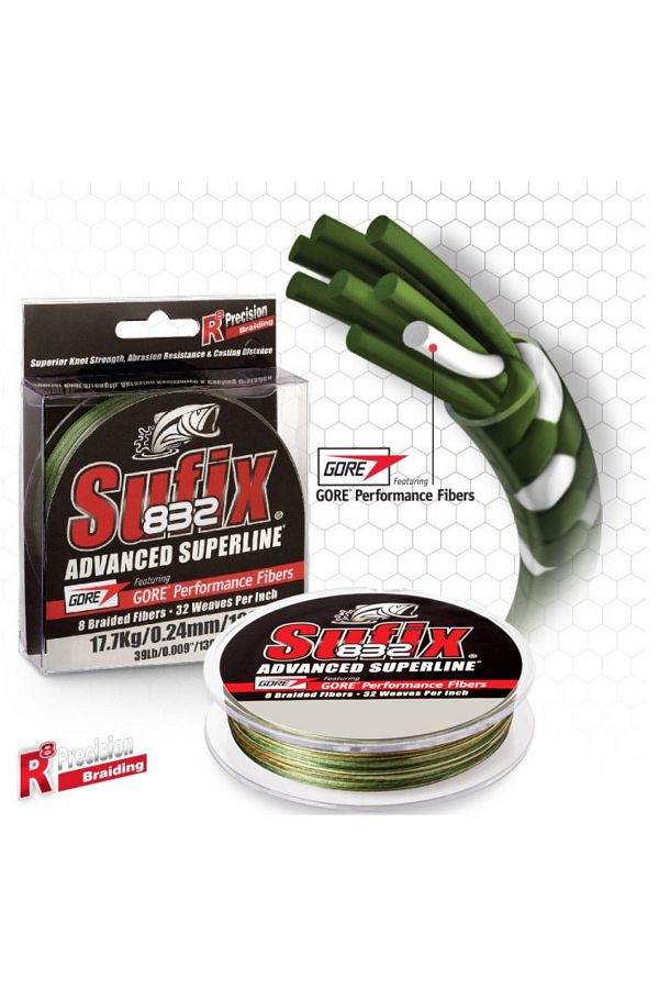 SUFIX-832 Advanced Rope Line Ghost 0.18mm - 120m - 12kg 1