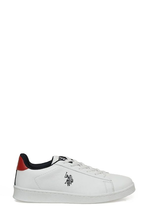 U.S. Polo Assn. White Genuine Leather Men s Sneakers Trendyol