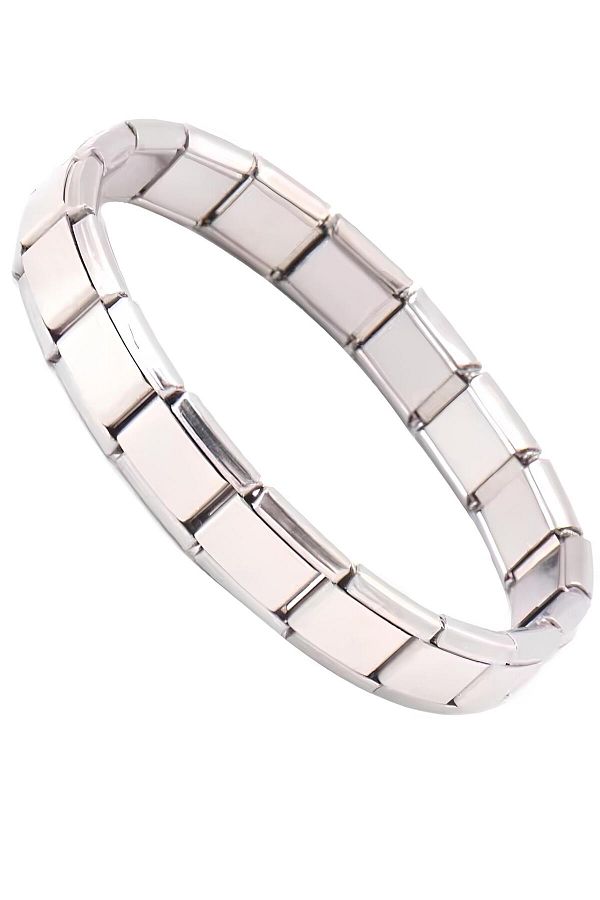 Plain nomination bracelet hot sale