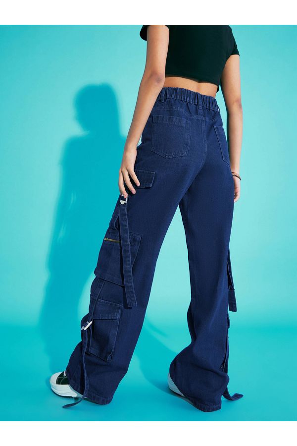 Cargo jeans with taping online