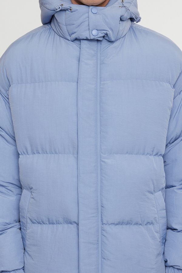 Baby blue mens puffer jacket online