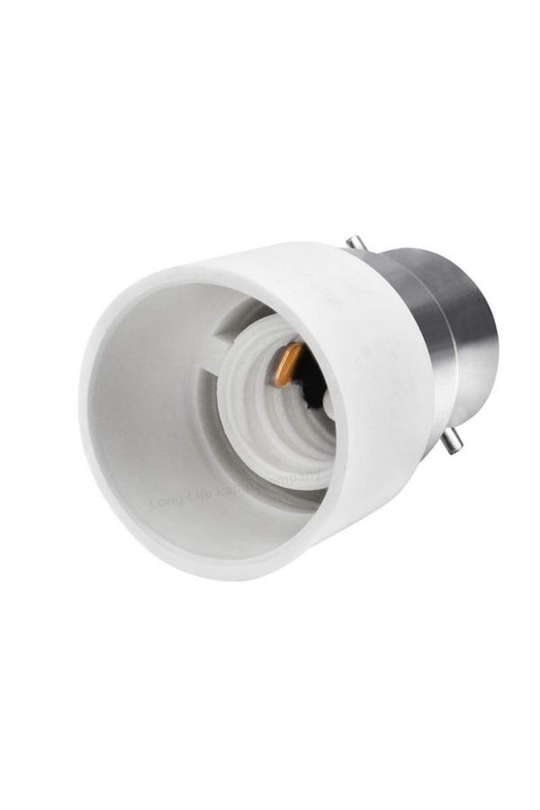 detaykablo-B22 to E14 Lampholder Converter Adapter (Use E14 CANDLE Bulb on B22 lampholder) 1