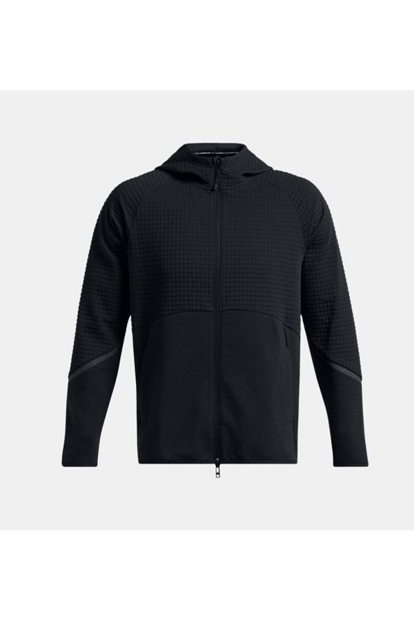 Under Armour-UNDER ARMOUR Men's Hoodie UNSTOPPABLE FLC GRID FZ - 1386543001 1