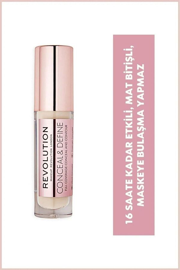Revolution-Conceal Define 16 Hour Effective Matte Finish Concealer No: C2 1