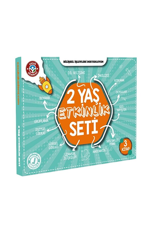 Çocuk Akademi 2 Yaş Etkinlik Seti