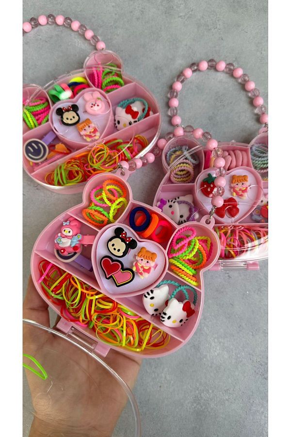 GÜLPEŞE-Buckle Set with Bag and Children's Ring Gift Bag 1