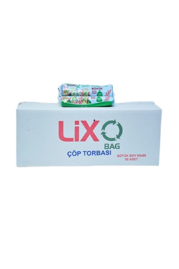 LİXO ÇÖP POŞETLERİ-Garbage Bag Large Size Lixo Bag 65x80 1