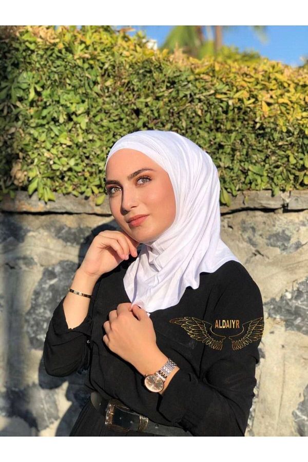 Şahane-Hijab Βαμβάκι δύο τεμαχίων 1