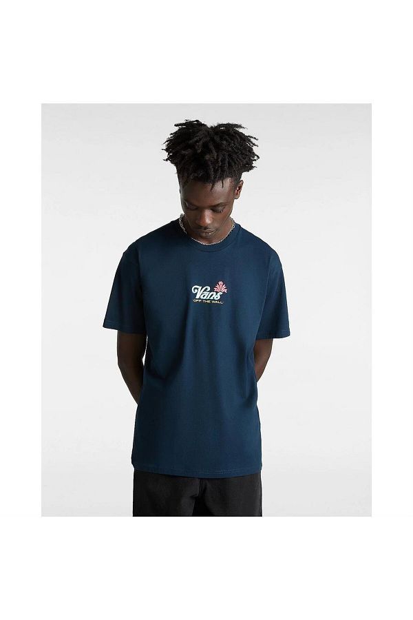 Vans P neapple Skull Ss Tee Navy Blue Men s T shirt Trendyol