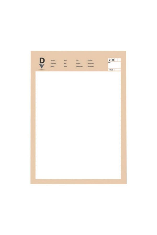 Container-Καθημερινός Sharp Color Planner - Προγραμματίστε τον εαυτό σας 20x28 50 Yp 1