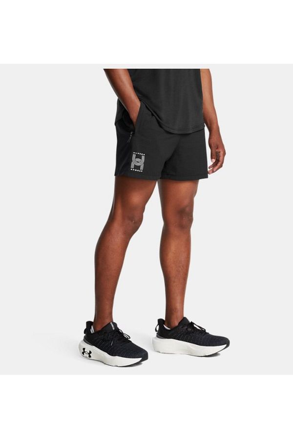Under armour black running shorts new arrivals