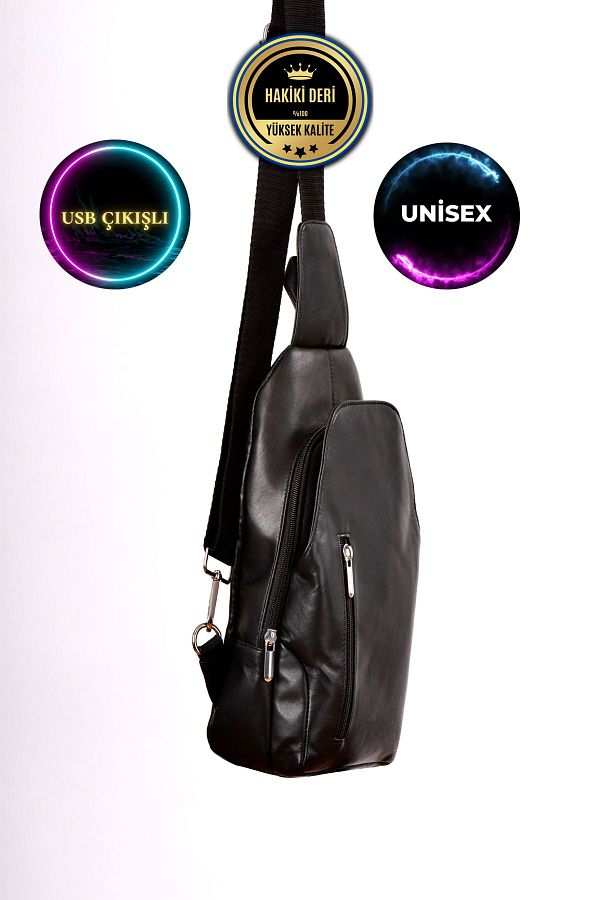 Crossbody bag with usb port clearance
